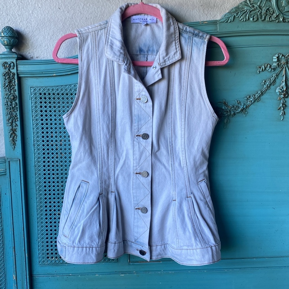 Current Air Denim Vest S
